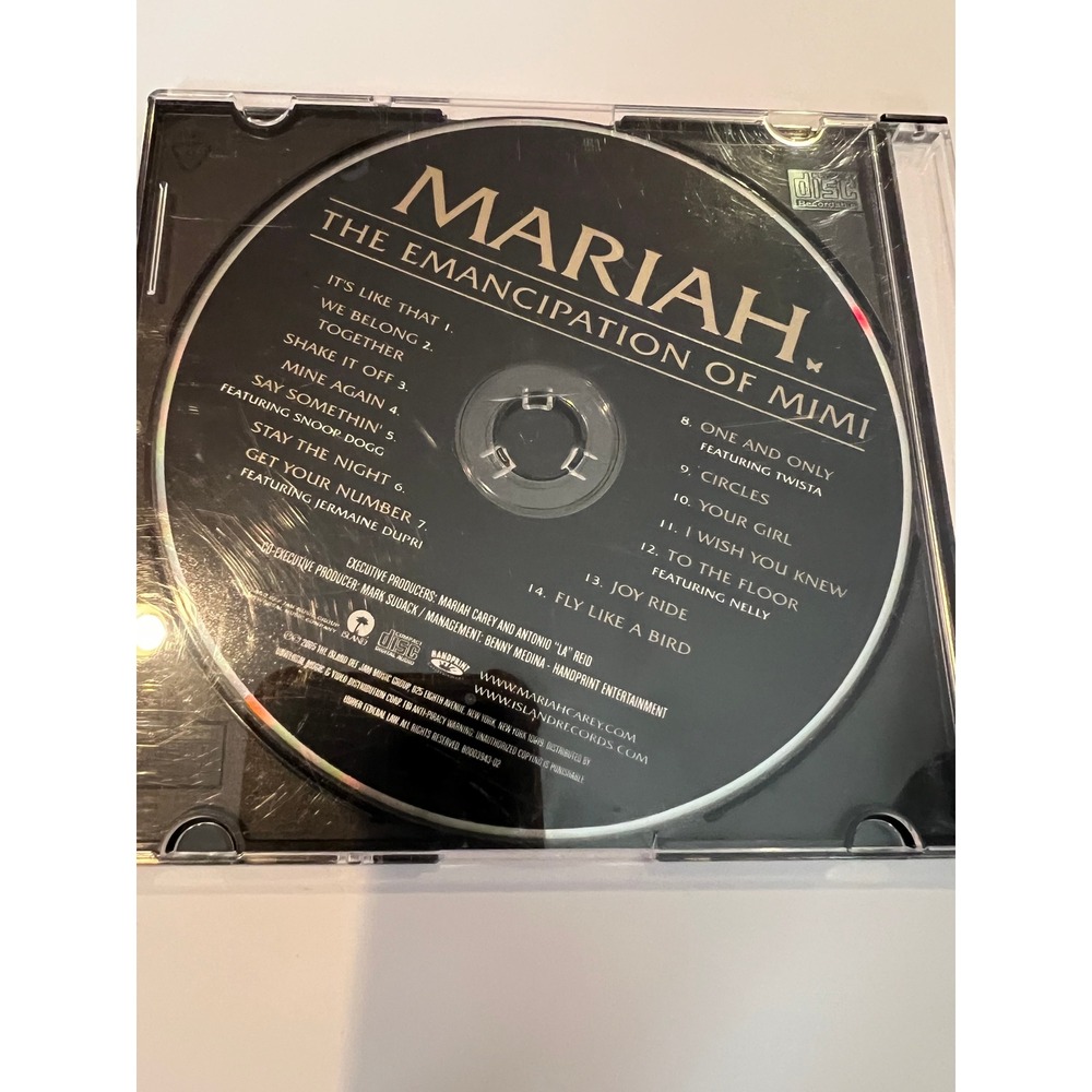 Mariah Carey The Emancipation of Mimi CD 2005 R&B Pop Album 14‎ Tracks